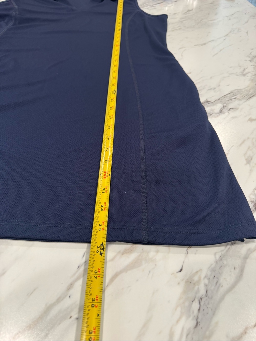 PGA TOUR  Air Flux Womens Sleeveless Golf Dress Size XL Navy Blue Pockets - Picture 8 of 11